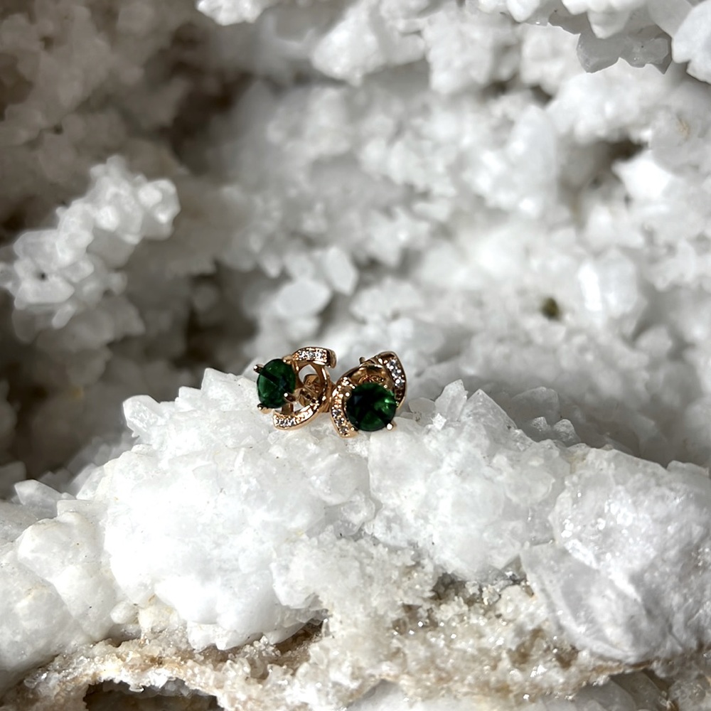 10 karat gold plated earrings